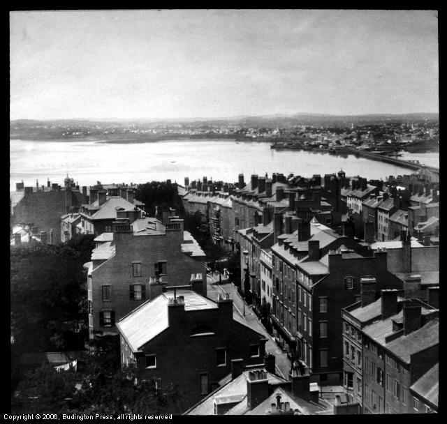 View over Boston West North West from State House